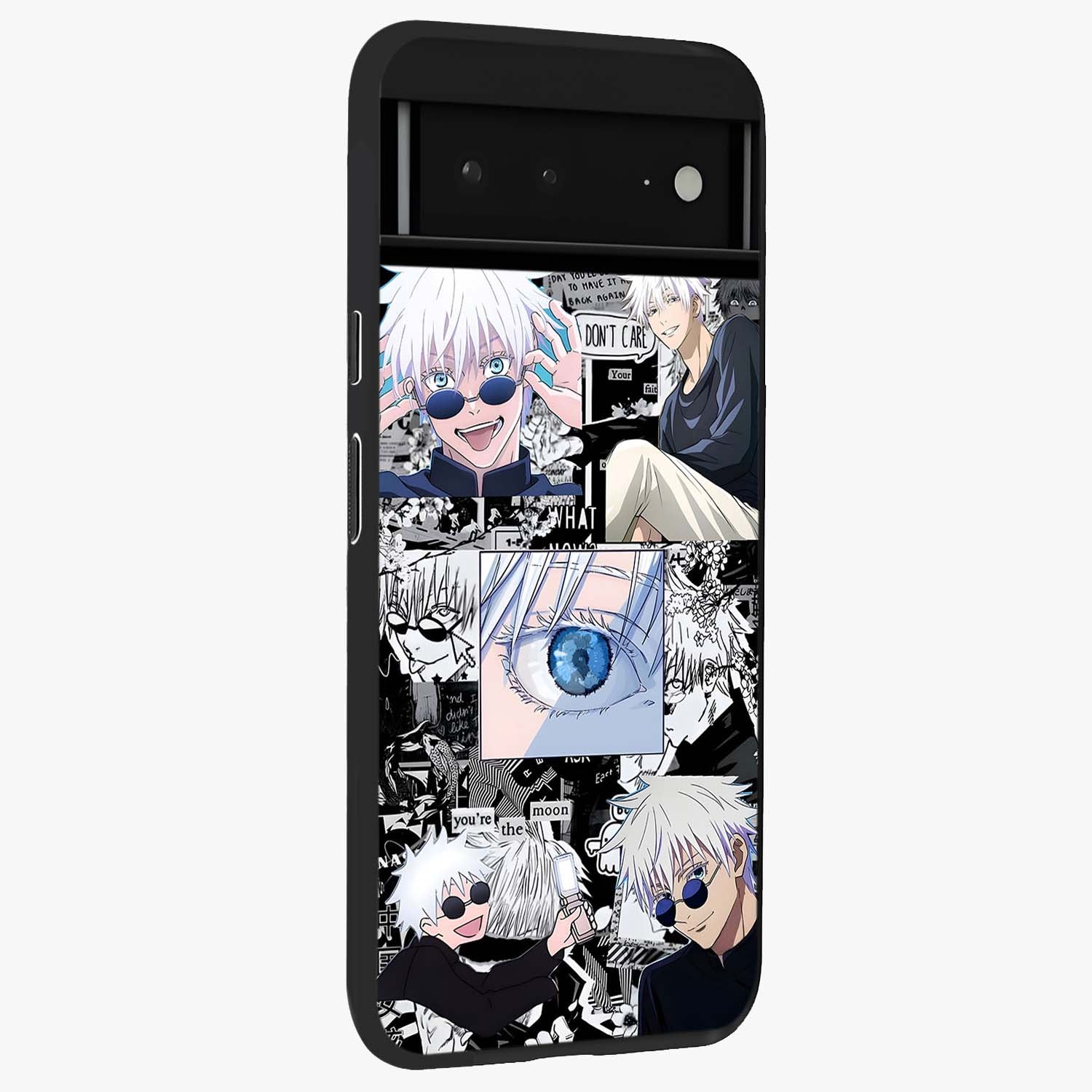 Infinity Sorcerer Chaos Glass Case upright view showcasing dramatic sorcerer artwork with chaotic mystical theme.