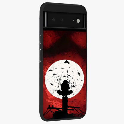 It Comes In Waves Quote Glass Case upright view showcasing calm wave artwork with motivational quote theme.