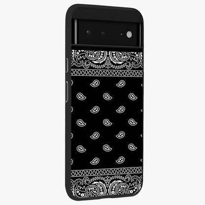 Retro Rebel Threads Glass Case upright view showcasing stylish vintage artwork with bold retro theme.
