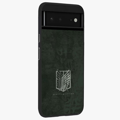 Wings Of Freedom Glass Case upright view showcasing powerful wings artwork with freedom themed design.