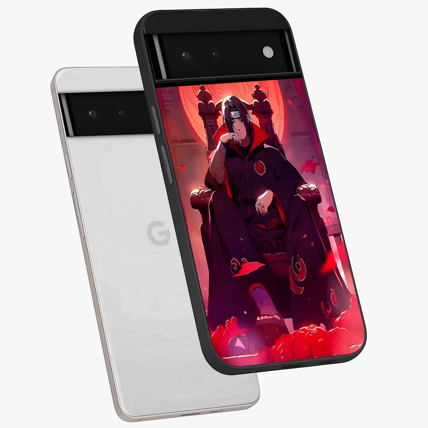 Blood Moon Sovereign Glass Case displayed in angled mockup highlighting dark celestial moon design and dramatic theme.