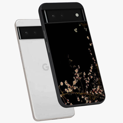 Petal Moon Light With Custom Name Glass Case displayed in angled mockup highlighting delicate petal design with custom name feature.