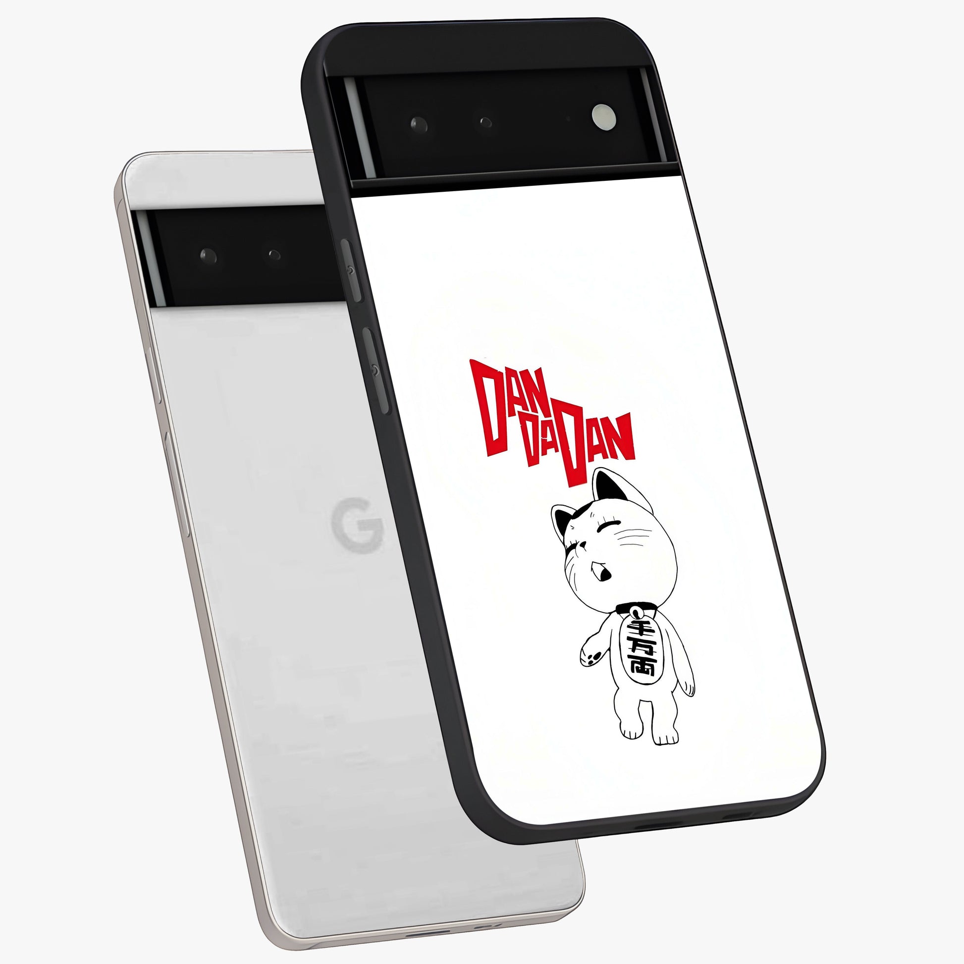 Playful Spirit Charm Glass Case displayed in angled mockup highlighting lively decorative design with playful aesthetic style.