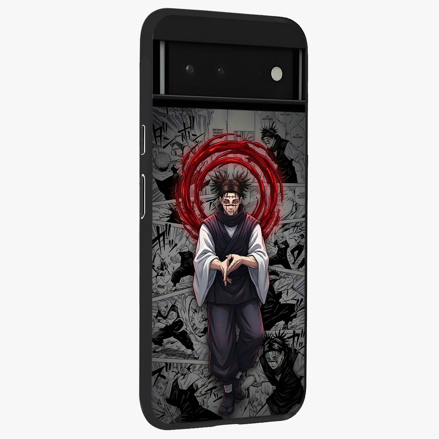 Cursed Ritual Ascension Glass Case upright view showcasing powerful ascension artwork with dark fantasy theme.