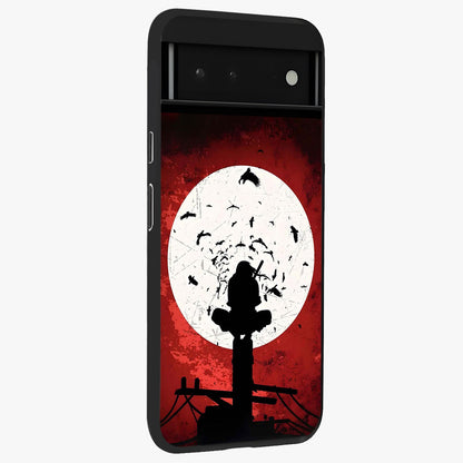 It Comes In Waves Quote Glass Case upright view showcasing calm wave artwork with motivational quote theme.