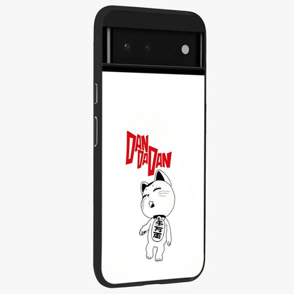 Playful Spirit Charm Glass Case upright view showcasing vibrant charm artwork with fun artistic theme.