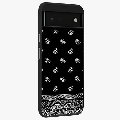 Retro Rebel Threads Glass Case upright view showcasing stylish vintage artwork with bold retro theme.