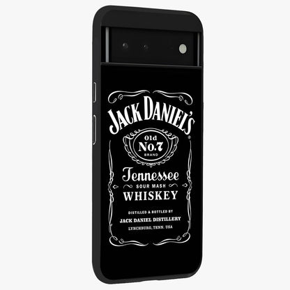 Vintage Whiskey Heritage Glass Case upright view showcasing stylish vintage whiskey artwork with timeless bar culture theme.