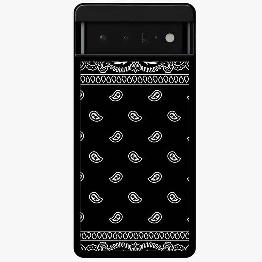 Retro Rebel Threads Glass Case showing flat back view with vintage street style artwork and glossy glass finish.