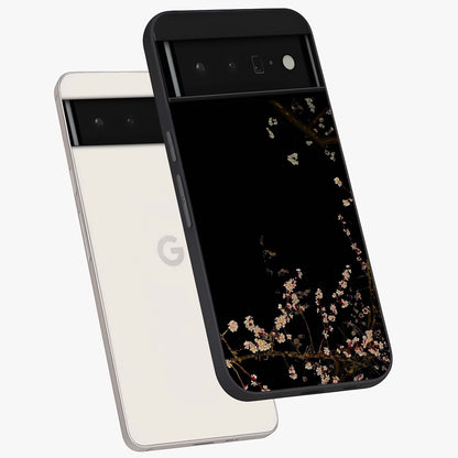 Petal Moon Light With Custom Name Glass Case displayed in angled mockup highlighting delicate petal design with custom name feature.