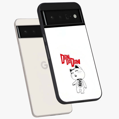 Playful Spirit Charm Glass Case displayed in angled mockup highlighting lively decorative design with playful aesthetic style.