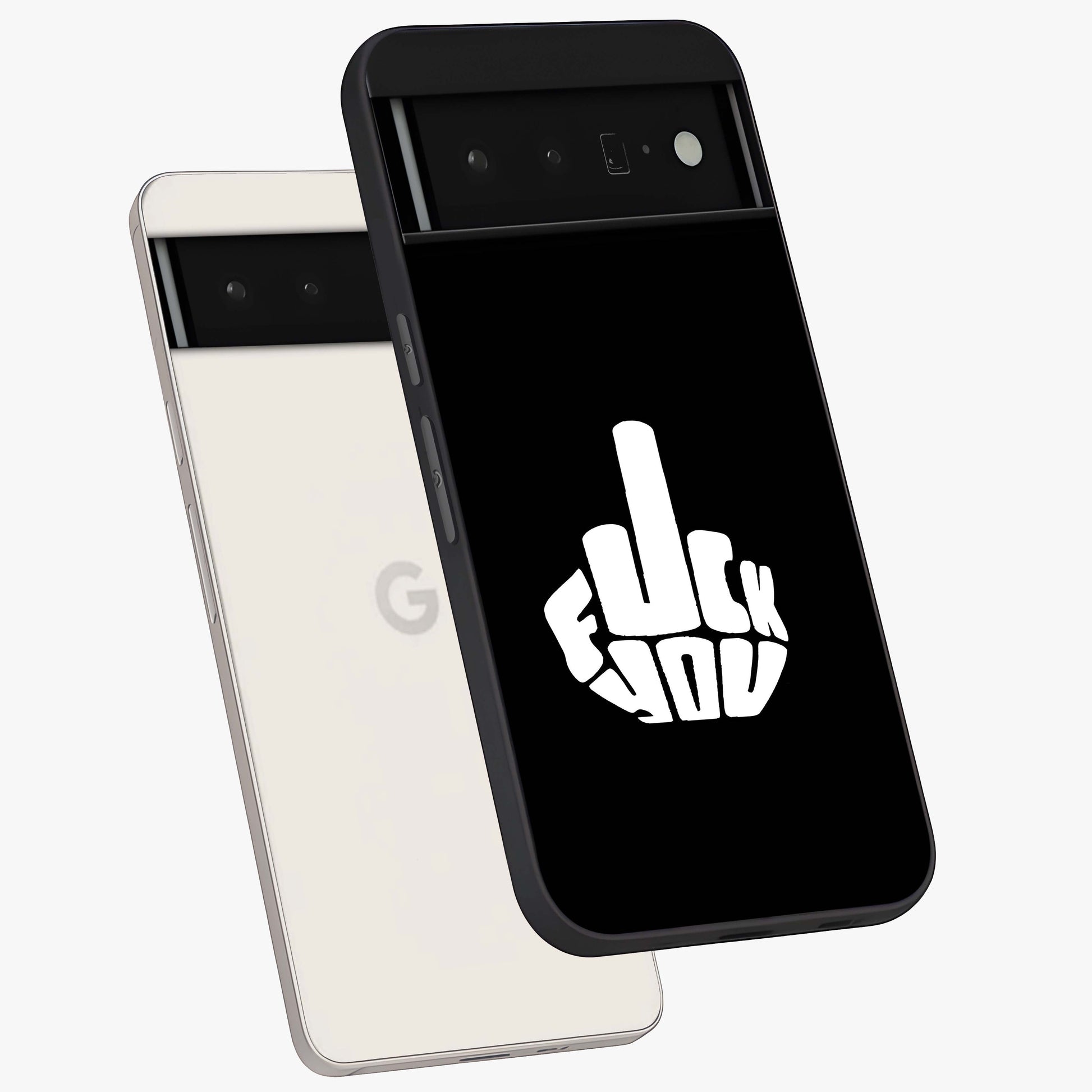 Rebel Mode On Glass Case displayed in angled mockup highlighting edgy text design with modern street aesthetic.