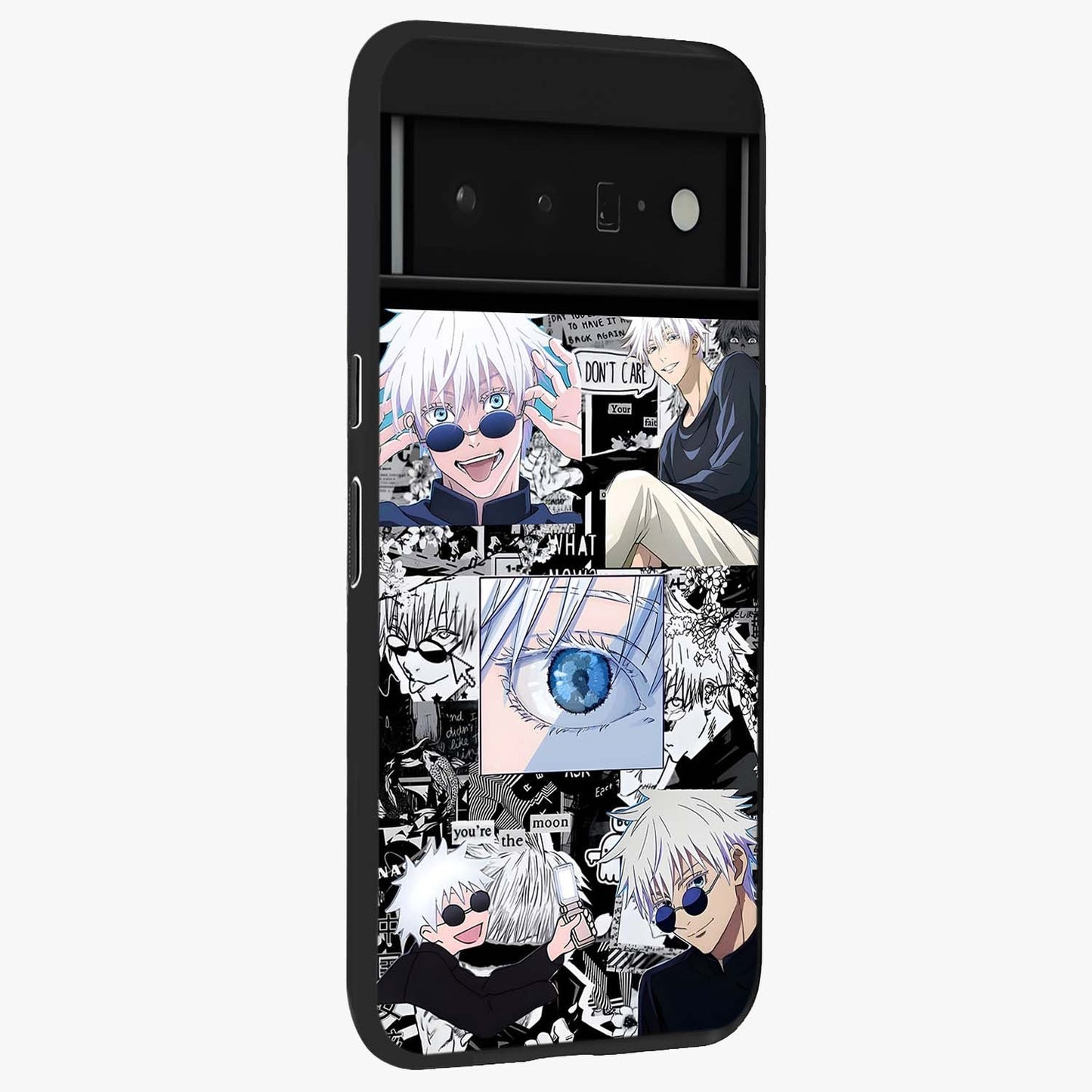 Infinity Sorcerer Chaos Glass Case upright view showcasing dramatic sorcerer artwork with chaotic mystical theme.