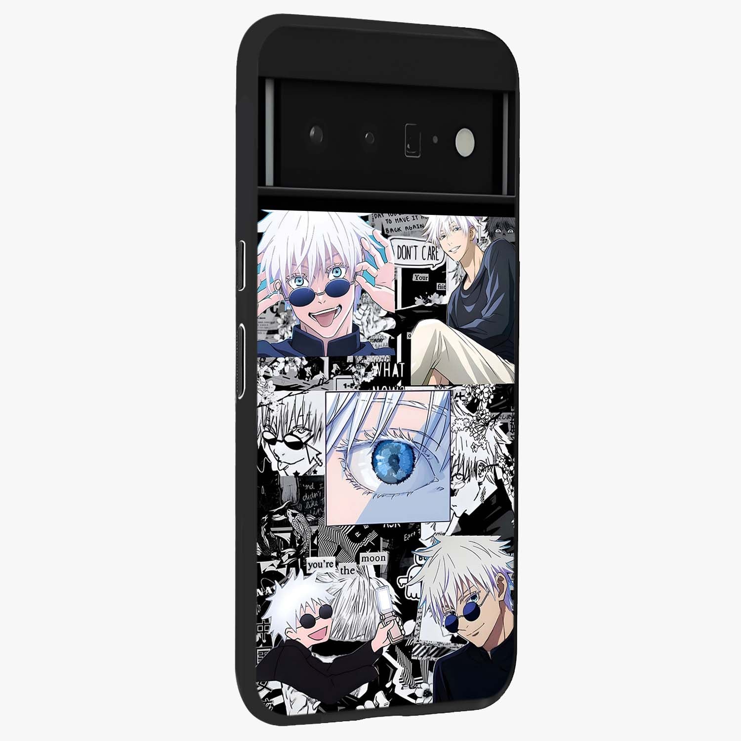 Infinity Sorcerer Chaos Glass Case upright view showcasing dramatic sorcerer artwork with chaotic mystical theme.
