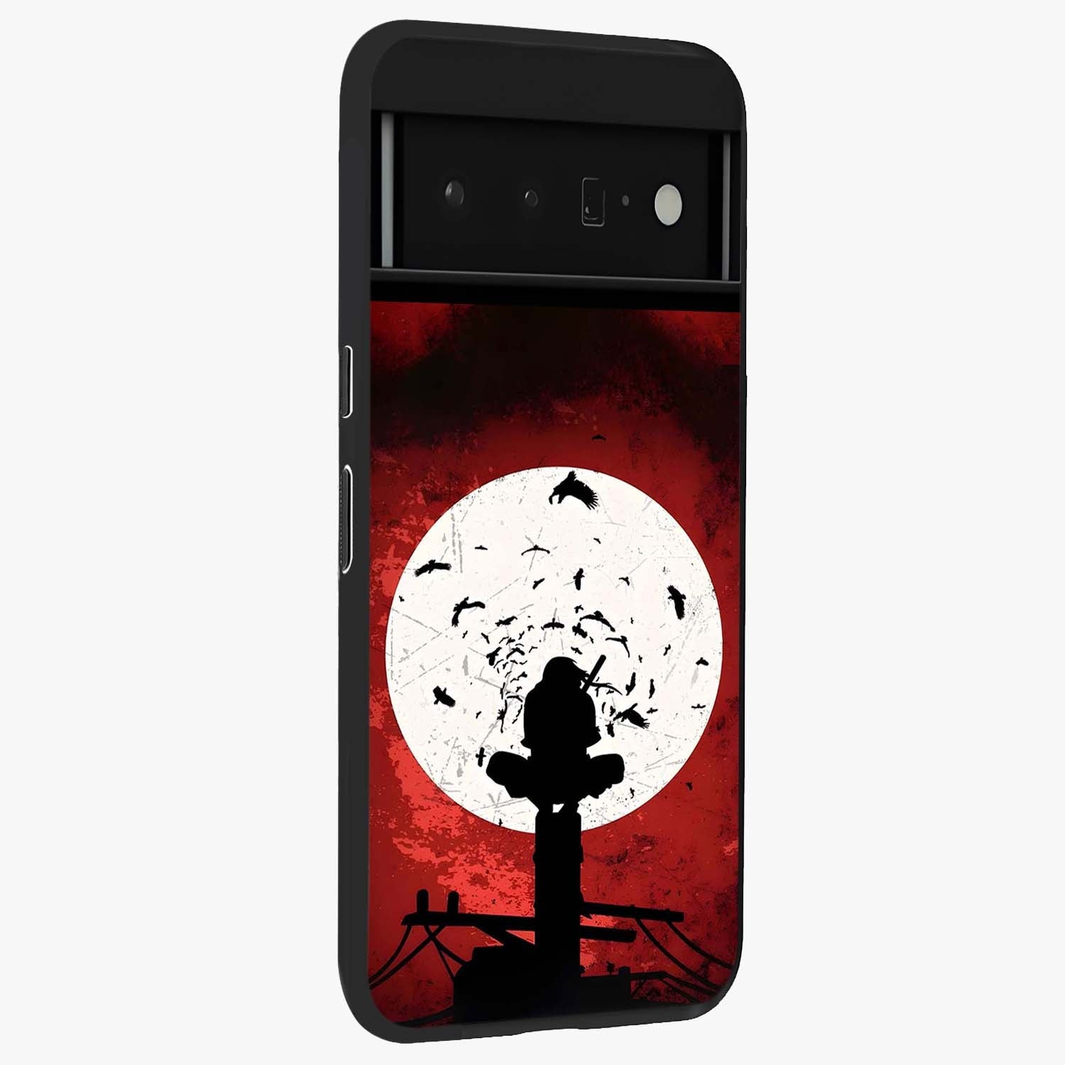 It Comes In Waves Quote Glass Case upright view showcasing calm wave artwork with motivational quote theme.