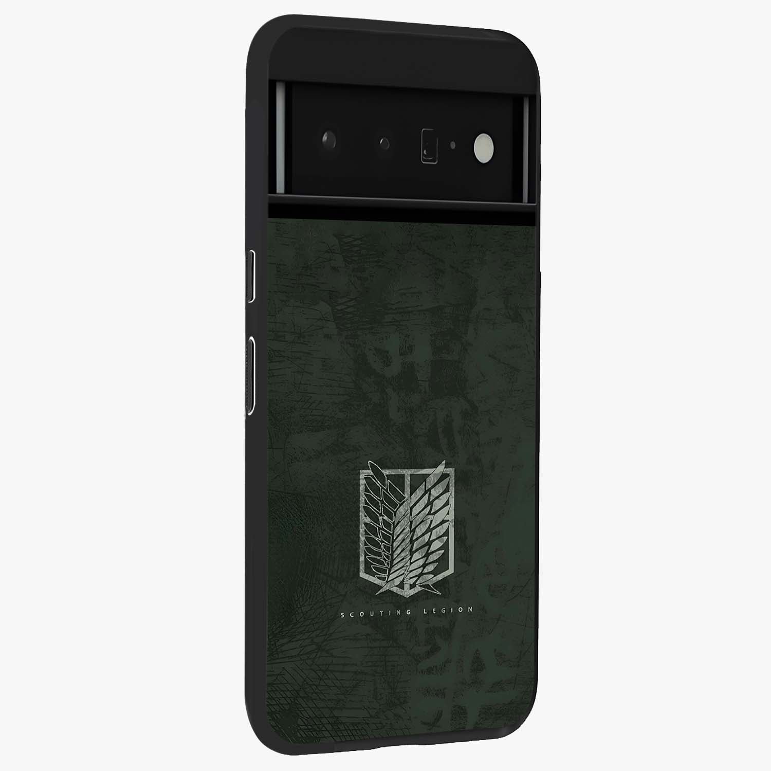 Wings Of Freedom Glass Case upright view showcasing powerful wings artwork with freedom themed design.