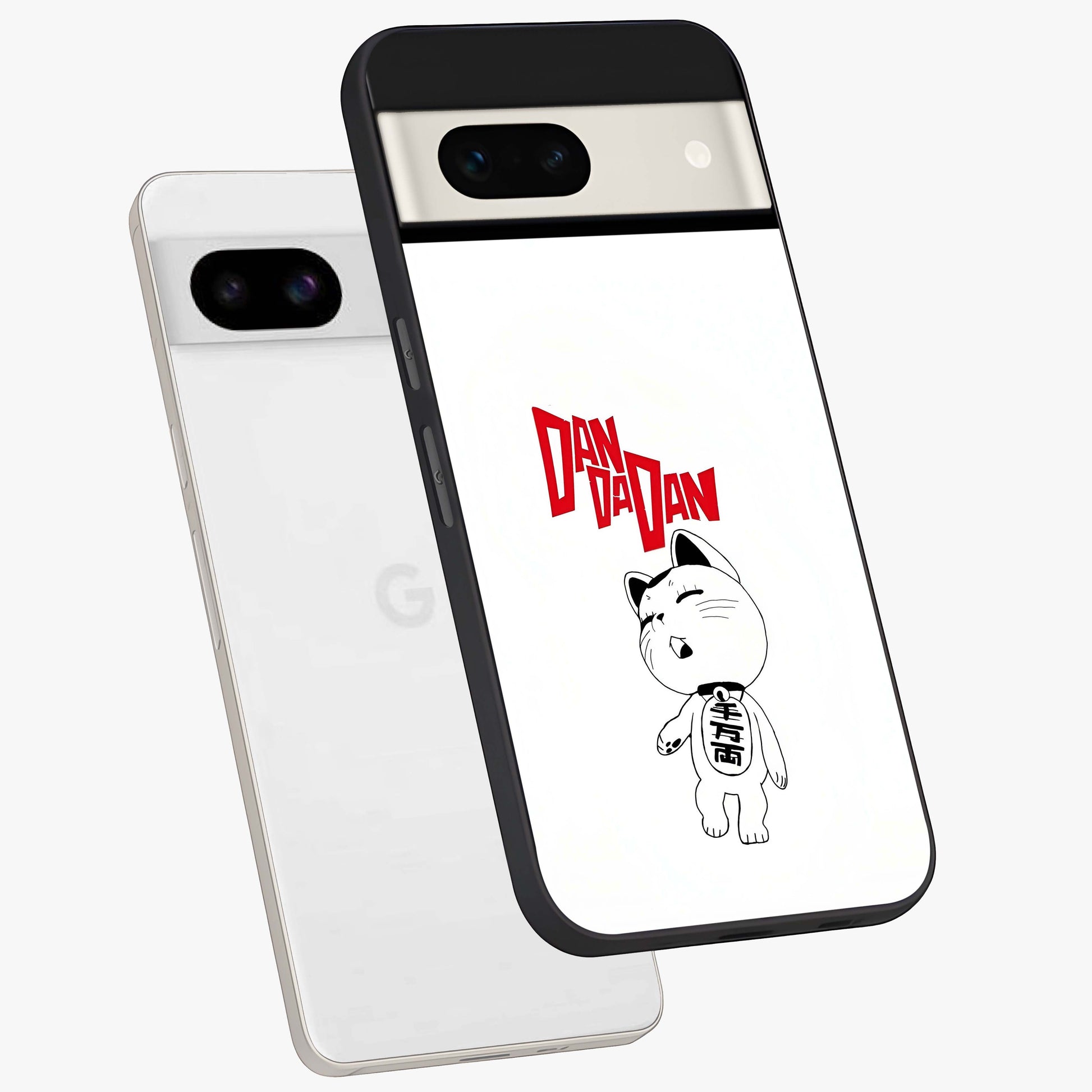 Playful Spirit Charm Glass Case displayed in angled mockup highlighting lively decorative design with playful aesthetic style.