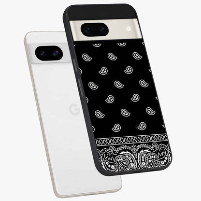 Retro Rebel Threads Glass Case displayed in angled mockup highlighting retro inspired graphic design with rebellious aesthetic.
