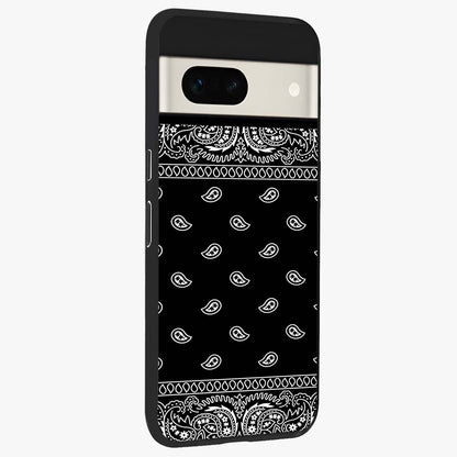 Retro Rebel Threads Glass Case upright view showcasing stylish vintage artwork with bold retro theme.