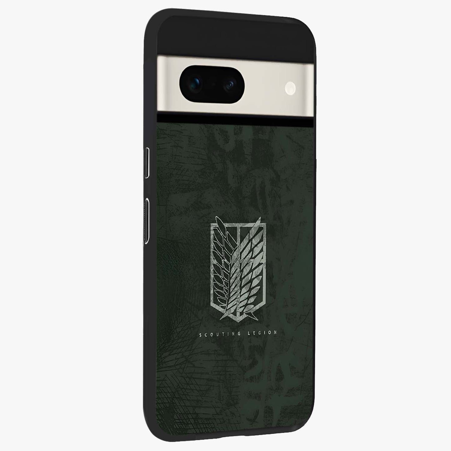 Wings Of Freedom Glass Case upright view showcasing powerful wings artwork with freedom themed design.