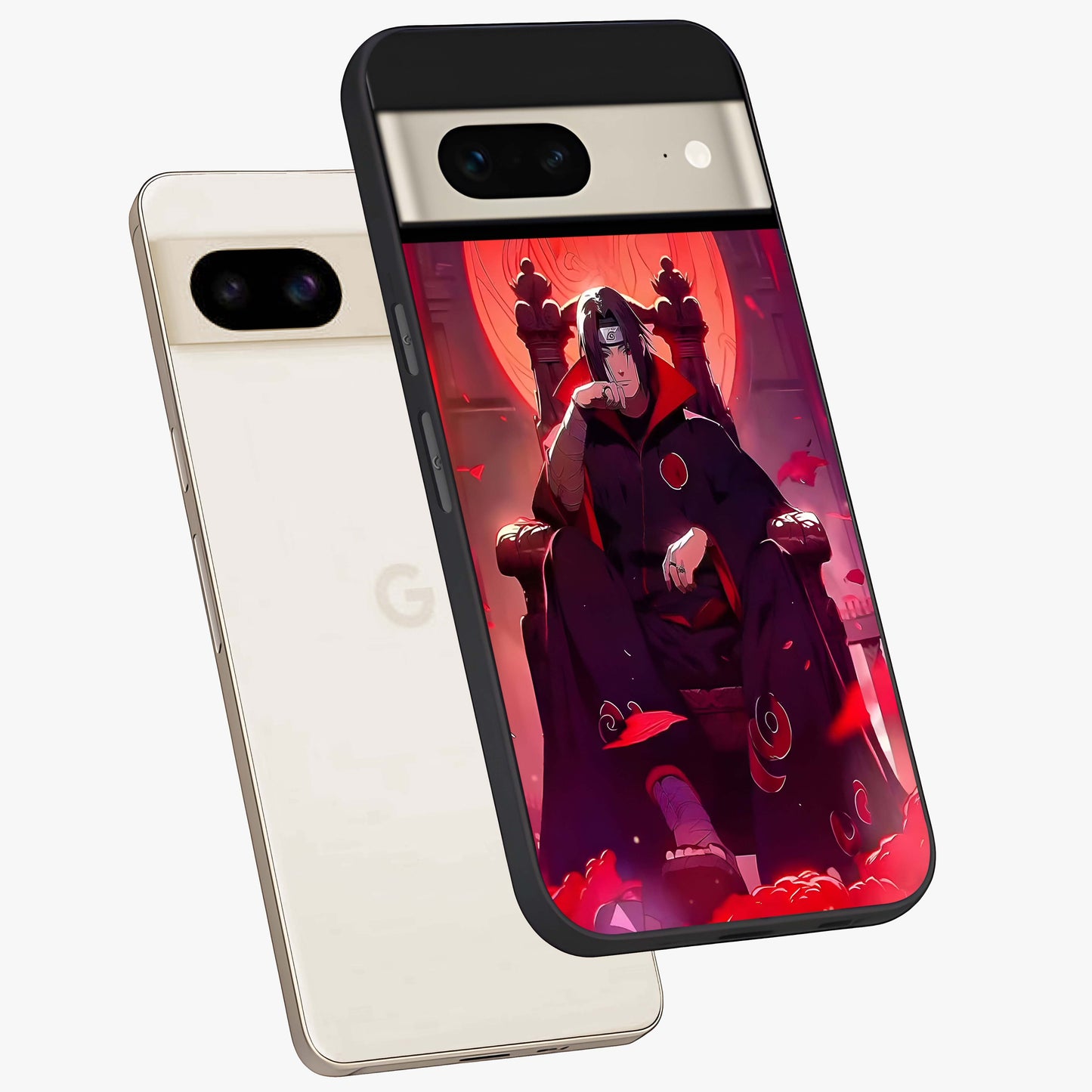 Blood Moon Sovereign Glass Case displayed in angled mockup highlighting dark celestial moon design and dramatic theme.