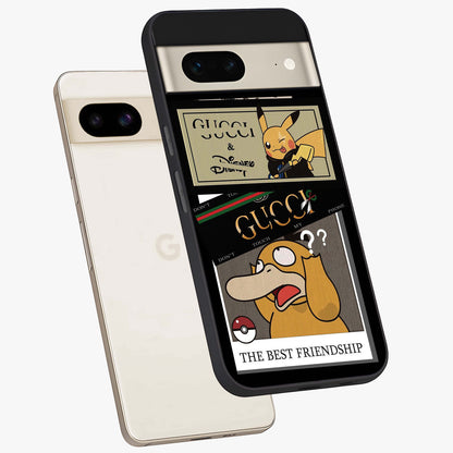 Gucci Play Mashup Glass Case displayed in angled mockup highlighting stylish fashion mashup design with bold aesthetic.