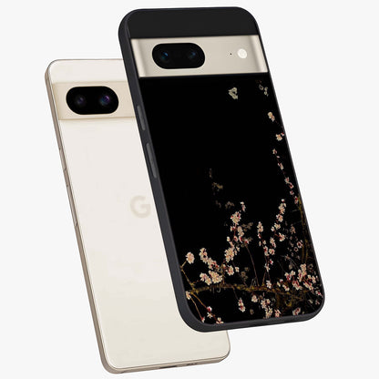 Petal Moon Light With Custom Name Glass Case displayed in angled mockup highlighting delicate petal design with custom name feature.