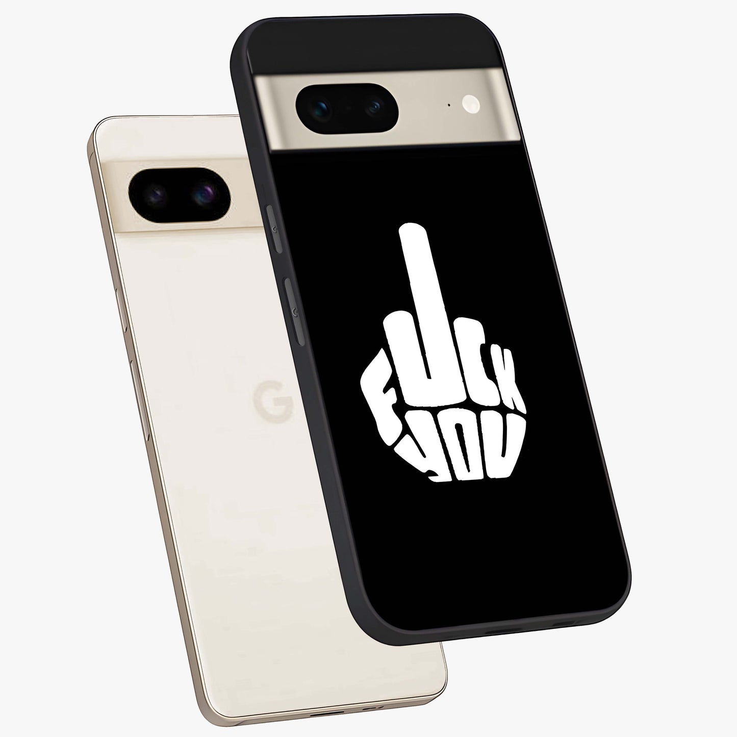 Rebel Mode On Glass Case displayed in angled mockup highlighting edgy text design with modern street aesthetic.