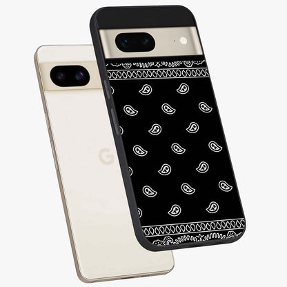 Retro Rebel Threads Glass Case displayed in angled mockup highlighting retro inspired graphic design with rebellious aesthetic.