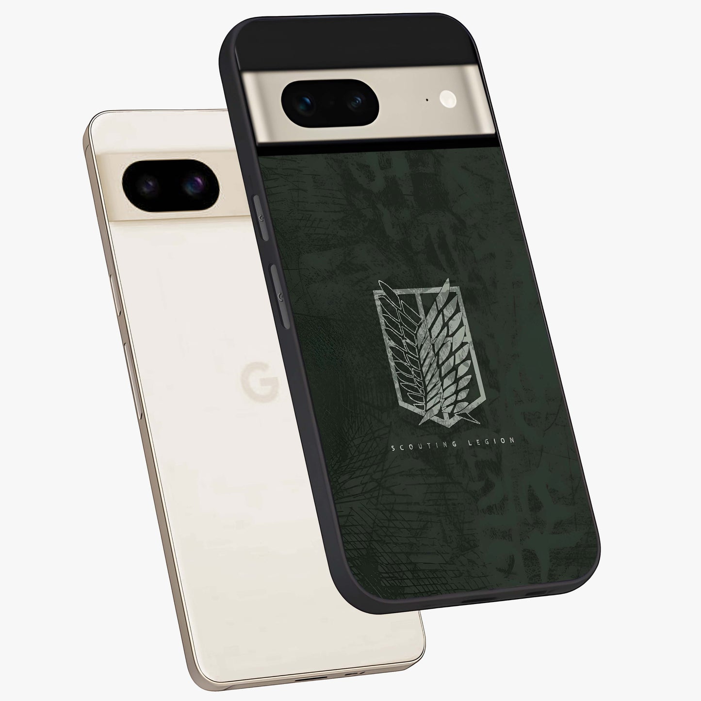 Wings Of Freedom Glass Case displayed in angled mockup highlighting graceful wing design with inspirational aesthetic.