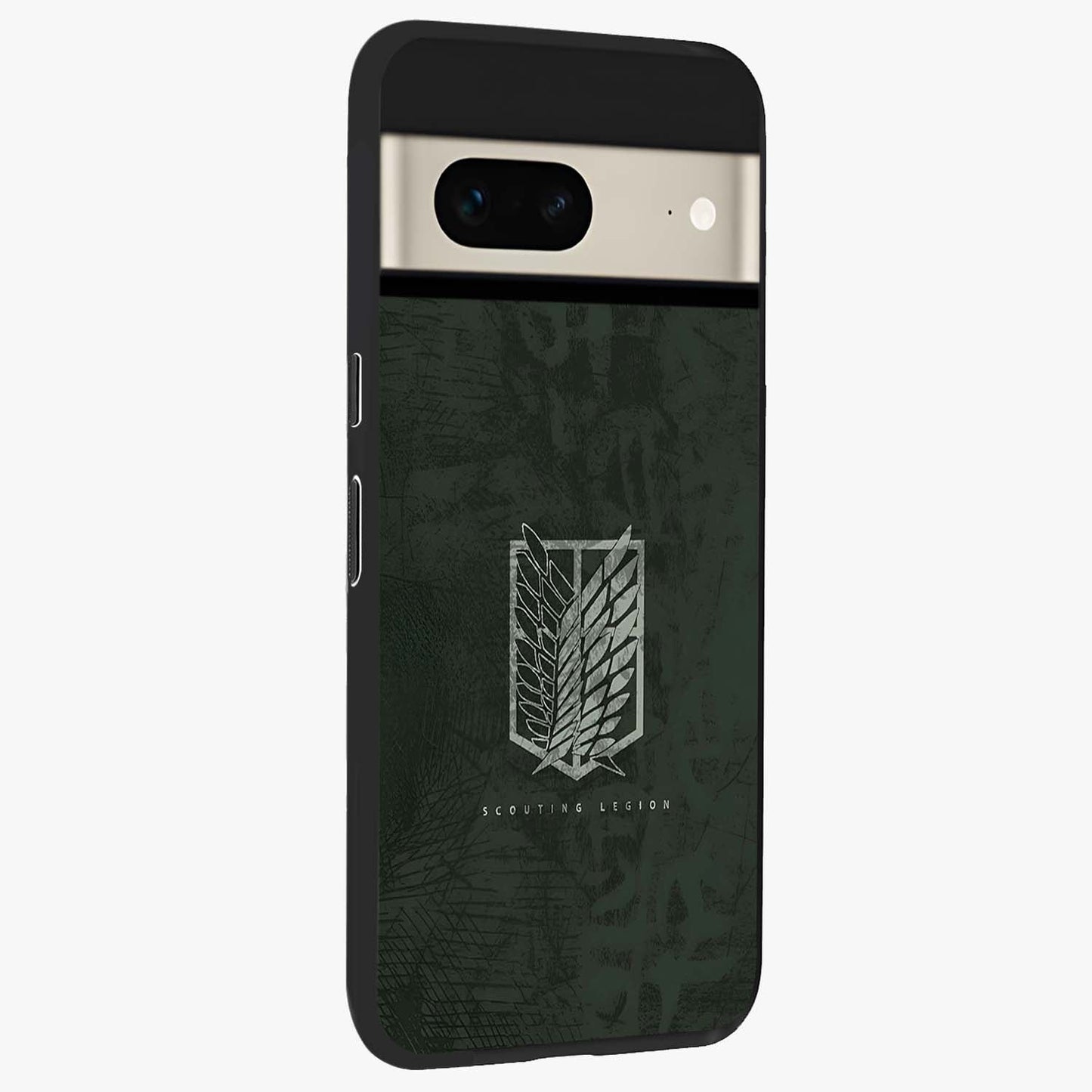 Wings Of Freedom Glass Case upright view showcasing powerful wings artwork with freedom themed design.