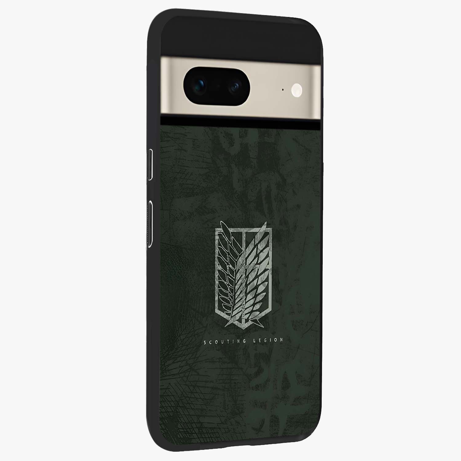 Wings Of Freedom Glass Case upright view showcasing powerful wings artwork with freedom themed design.