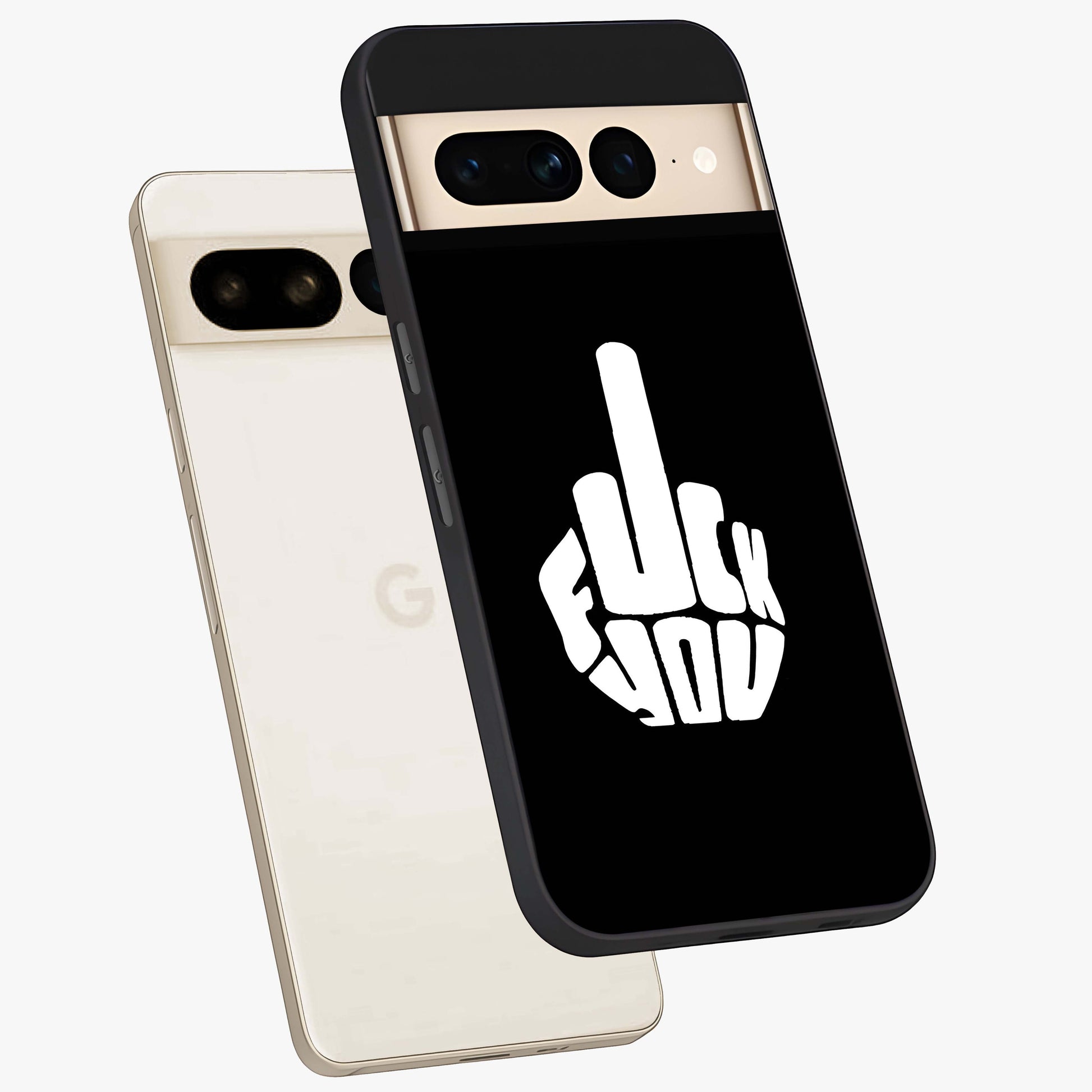 Rebel Mode On Glass Case displayed in angled mockup highlighting edgy text design with modern street aesthetic.