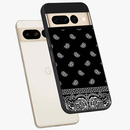 Retro Rebel Threads Glass Case displayed in angled mockup highlighting retro inspired graphic design with rebellious aesthetic.