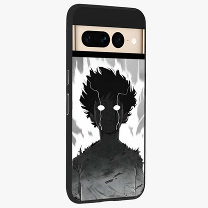 Awakened Inner Rage Glass Case upright view showcasing dramatic artwork with strong expressive aesthetic.