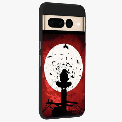 It Comes In Waves Quote Glass Case upright view showcasing calm wave artwork with motivational quote theme.
