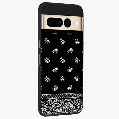 Retro Rebel Threads Glass Case upright view showcasing stylish vintage artwork with bold retro theme.