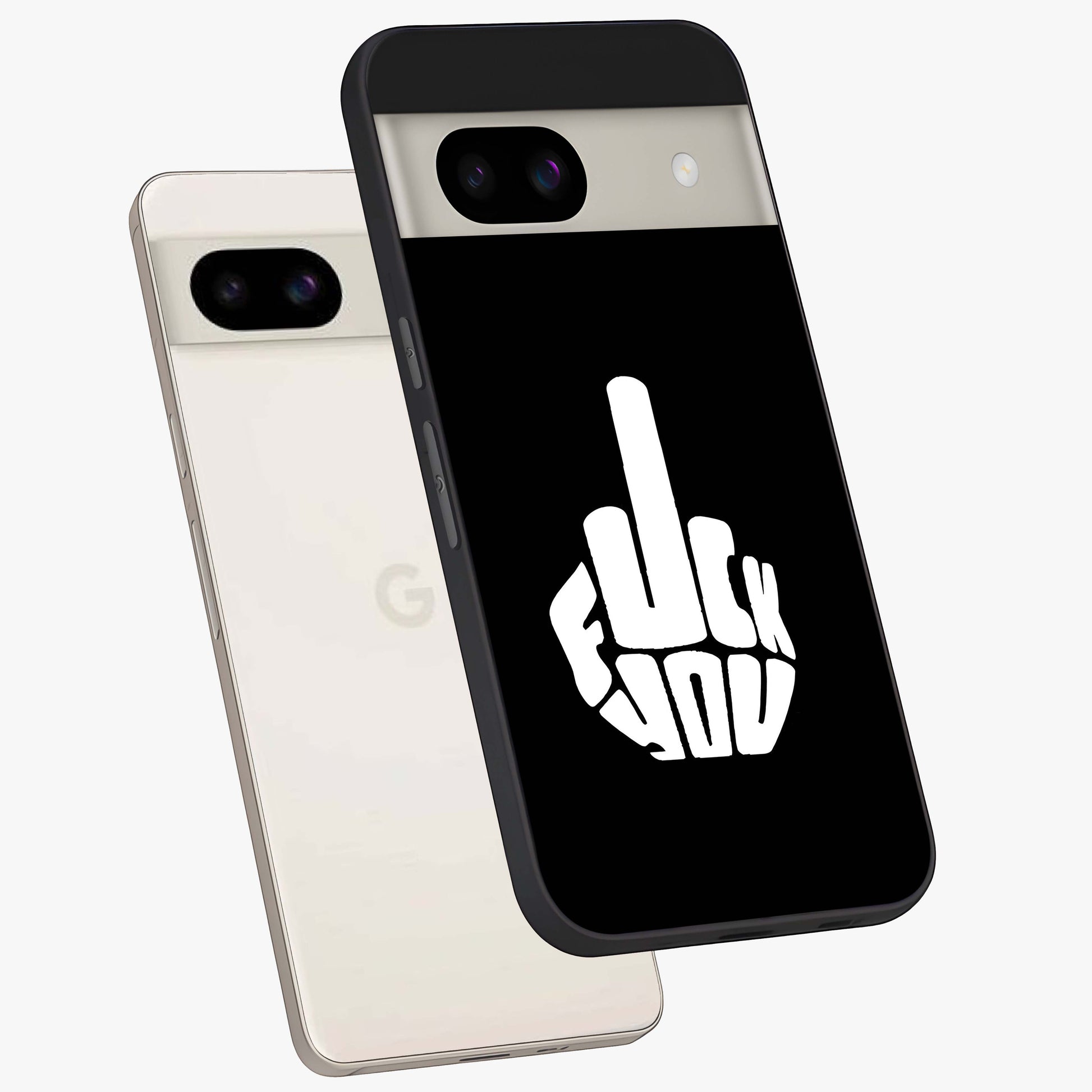 Rebel Mode On Glass Case displayed in angled mockup highlighting edgy text design with modern street aesthetic.