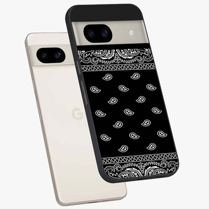 Retro Rebel Threads Glass Case displayed in angled mockup highlighting retro inspired graphic design with rebellious aesthetic.