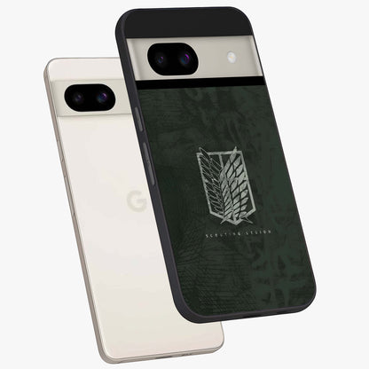 Wings Of Freedom Glass Case displayed in angled mockup highlighting graceful wing design with inspirational aesthetic.