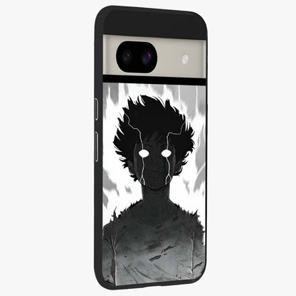 Awakened Inner Rage Glass Case upright view showcasing dramatic artwork with strong expressive aesthetic.