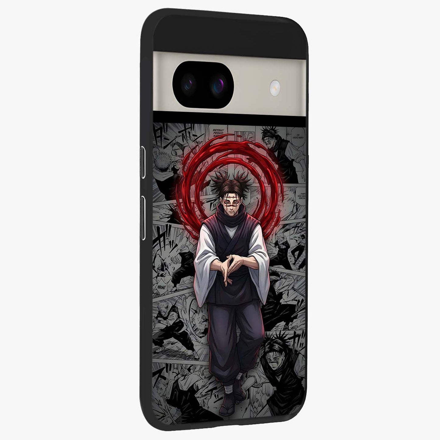 Cursed Ritual Ascension Glass Case upright view showcasing powerful ascension artwork with dark fantasy theme.
