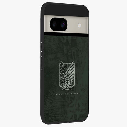 Wings Of Freedom Glass Case upright view showcasing powerful wings artwork with freedom themed design.