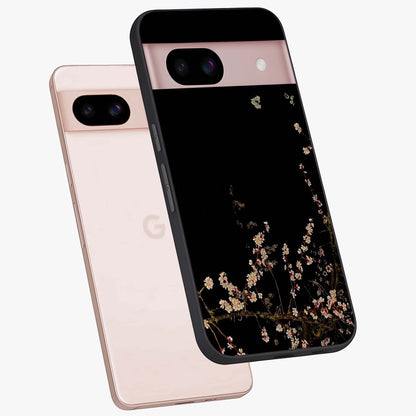 Petal Moon Light With Custom Name Glass Case displayed in angled mockup highlighting delicate petal design with custom name feature.