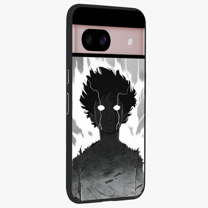 Awakened Inner Rage Glass Case upright view showcasing dramatic artwork with strong expressive aesthetic.