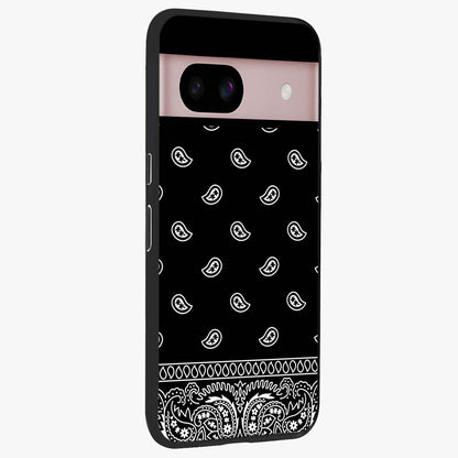 Retro Rebel Threads Glass Case upright view showcasing stylish vintage artwork with bold retro theme.