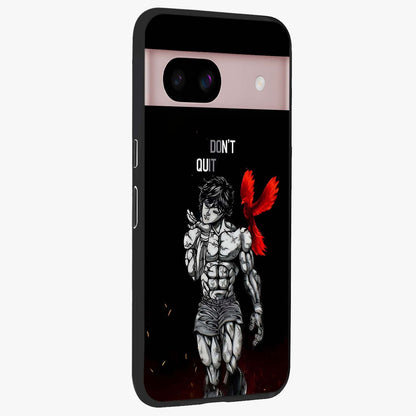 Rise Beyond Limits Glass Case upright view showcasing powerful inspirational artwork with uplifting theme.