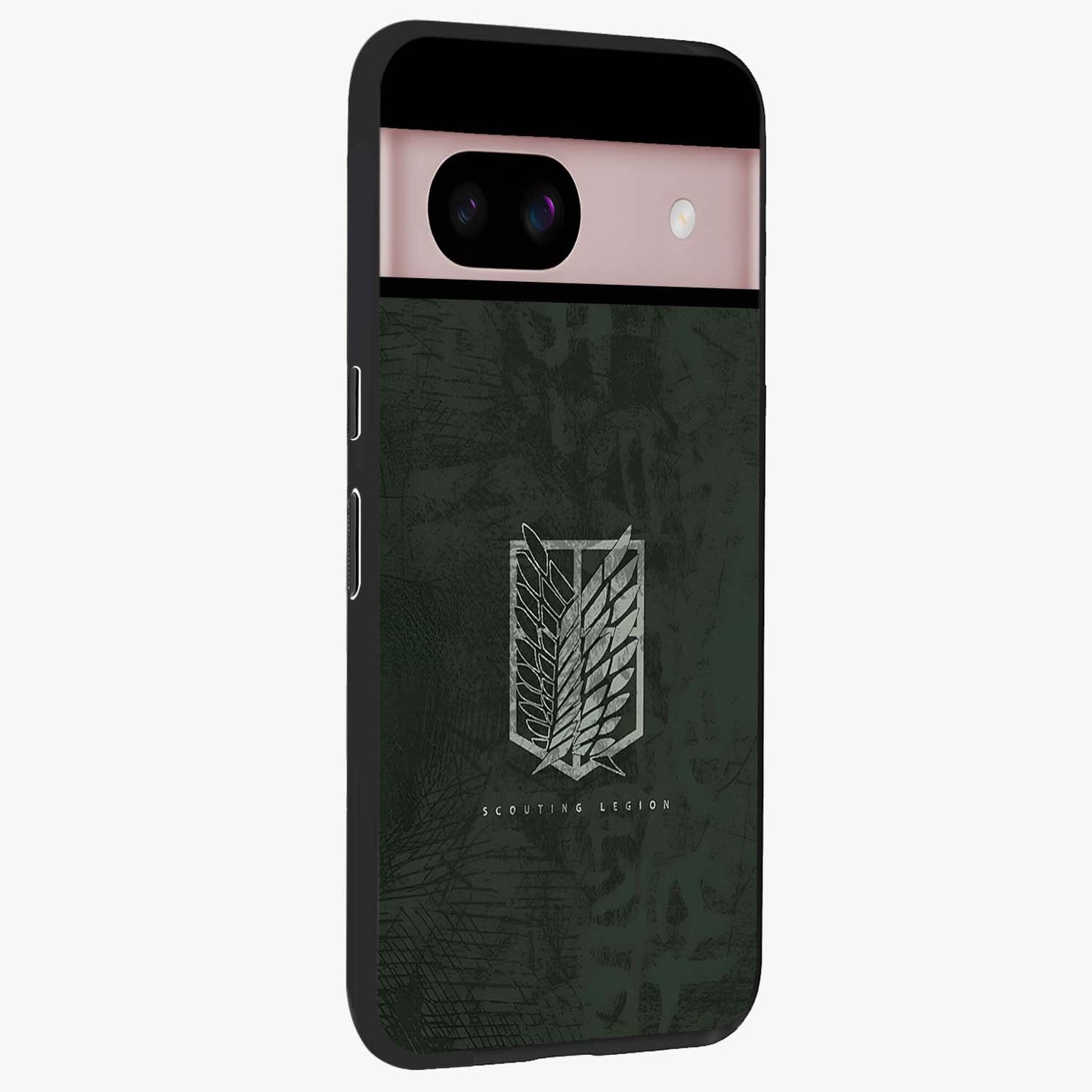 Wings Of Freedom Glass Case upright view showcasing powerful wings artwork with freedom themed design.