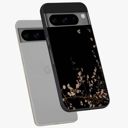 Petal Moon Light With Custom Name Glass Case displayed in angled mockup highlighting delicate petal design with custom name feature.