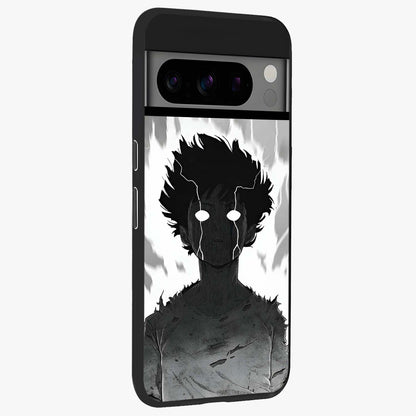 Awakened Inner Rage Glass Case upright view showcasing dramatic artwork with strong expressive aesthetic.